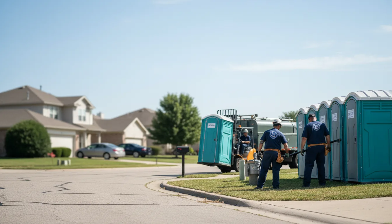 Porta Potty Rental in New Springfield, OH near me